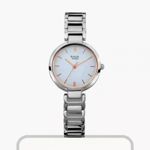 Titan Raga Viva White Dial Fashionable Ladies Watch